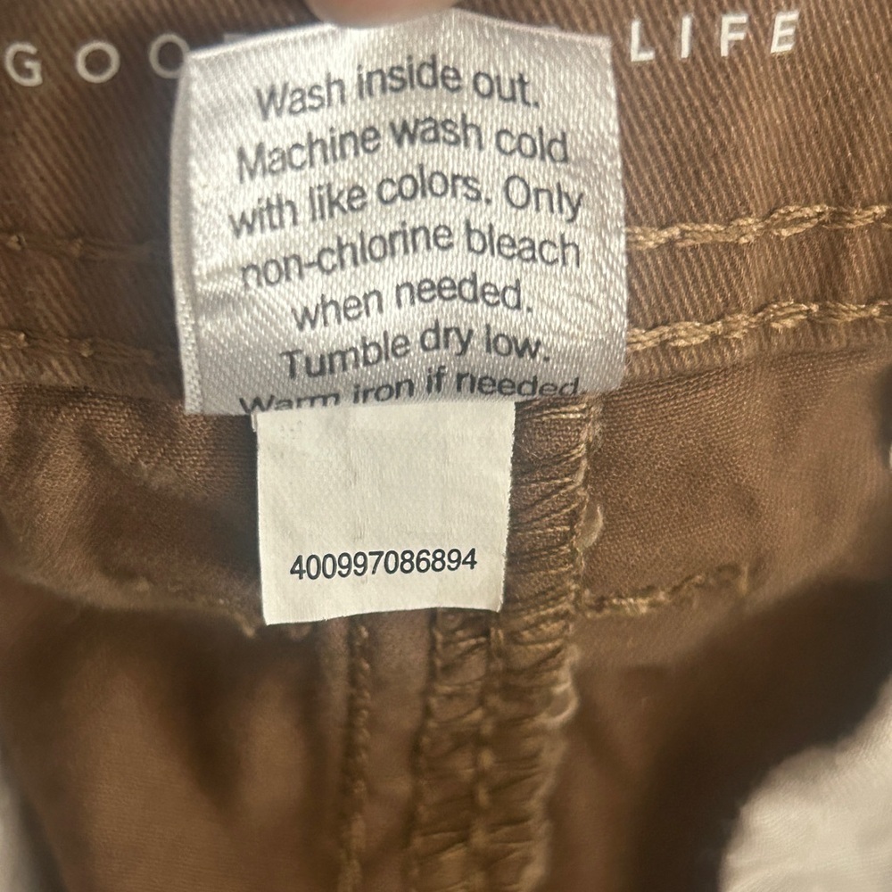 Sonoma Men's Brown Cargo Shorts - Picture 7 of 12